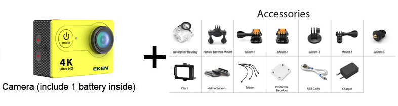 Image of Eken H9 HD Action Camera