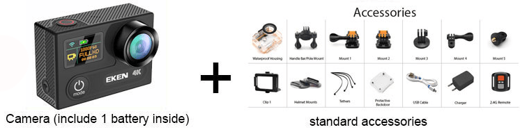 Image of EKEN H8R 4K Action Camera