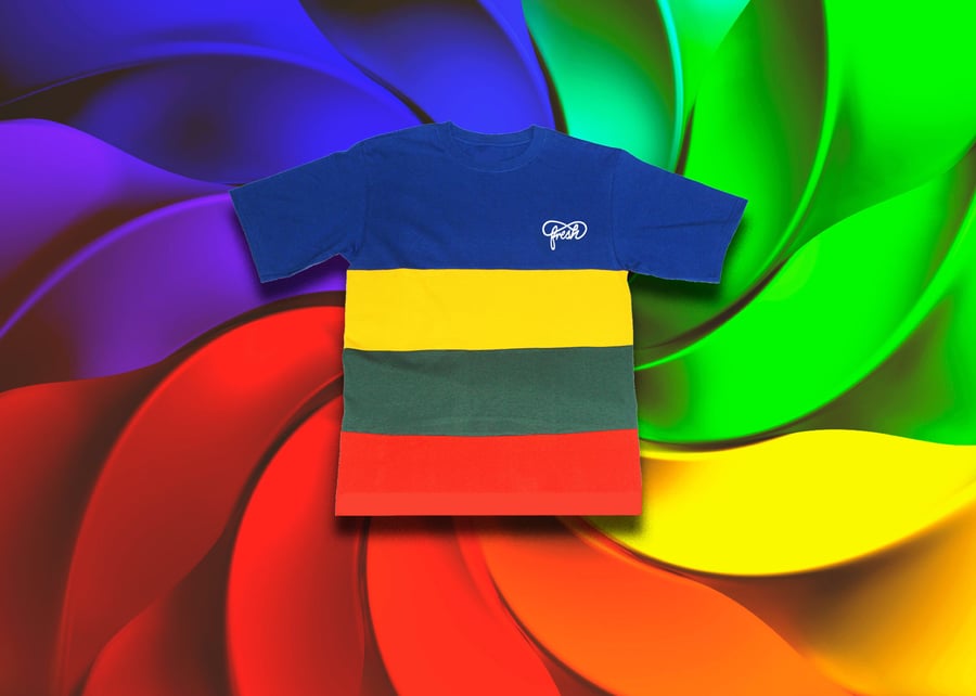 Image of “The Pooler” Multicolored tee