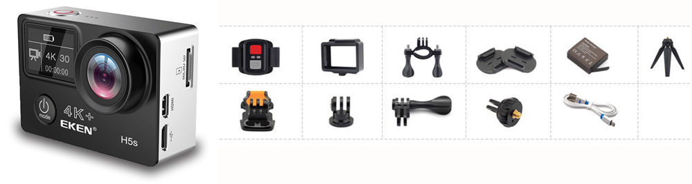 Image of EKEN H5S Plus Action Camera