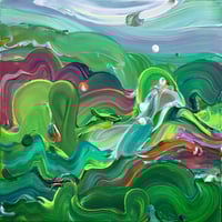 Image 3 of Country no.13 - 30x30cm FRAMED