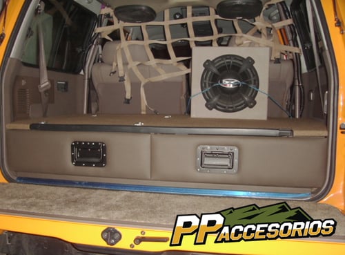 Image of PPaccessories Toyota Land Cruiser 80 series drawer slide system 