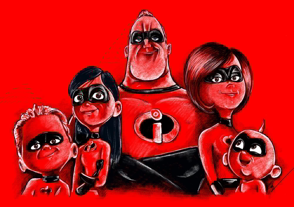 Image of Incredibles 2 family portrait 