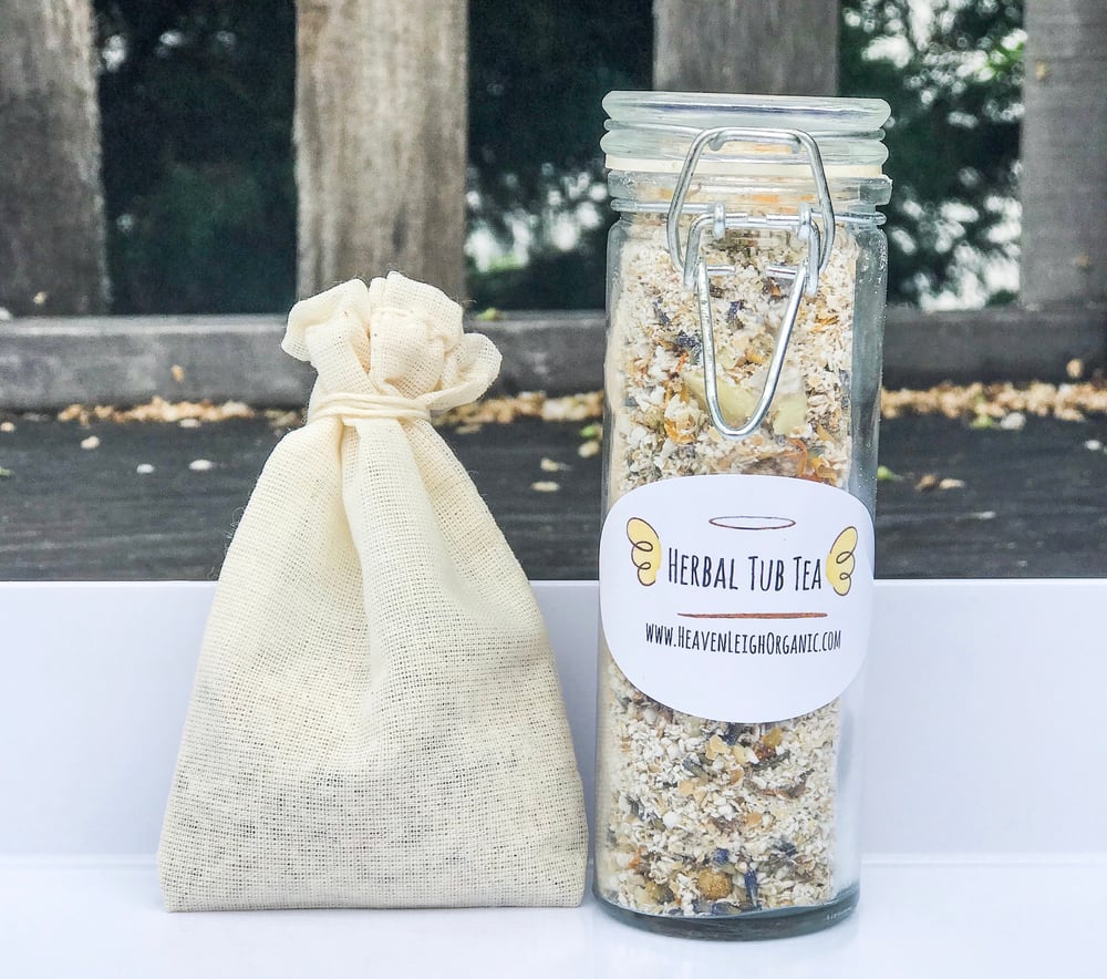 Image of “Herbal Tub Tea” - Oatmeal Bath - Bath Soak