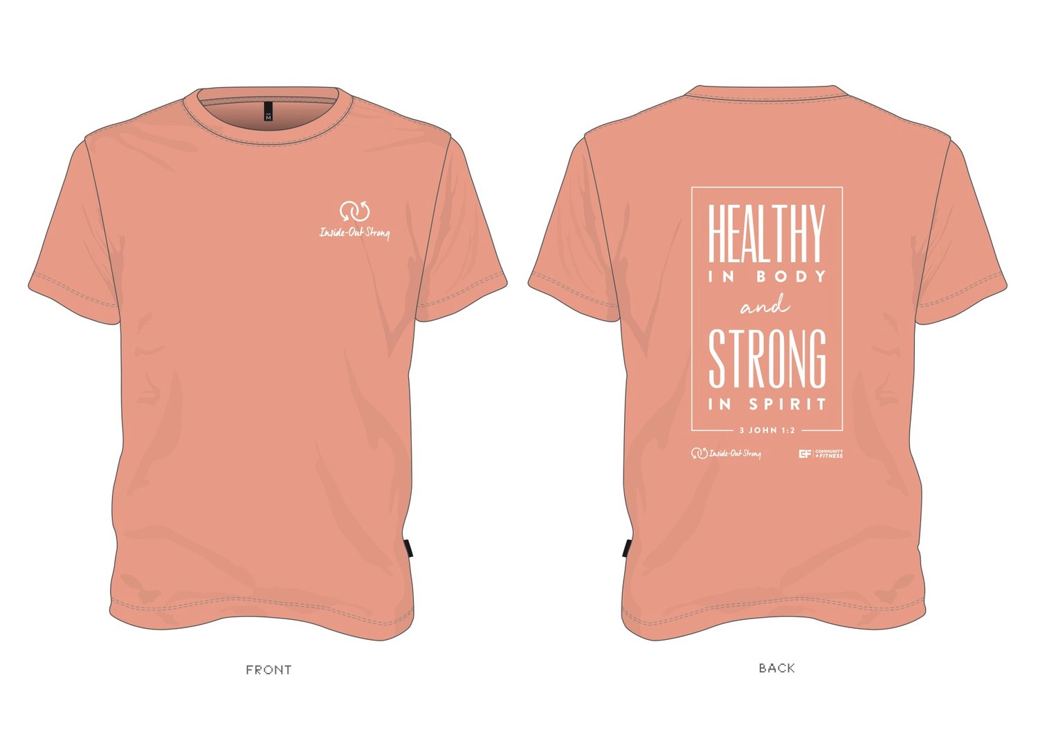 Image of Sunset Inside-Out Strong T-shirt