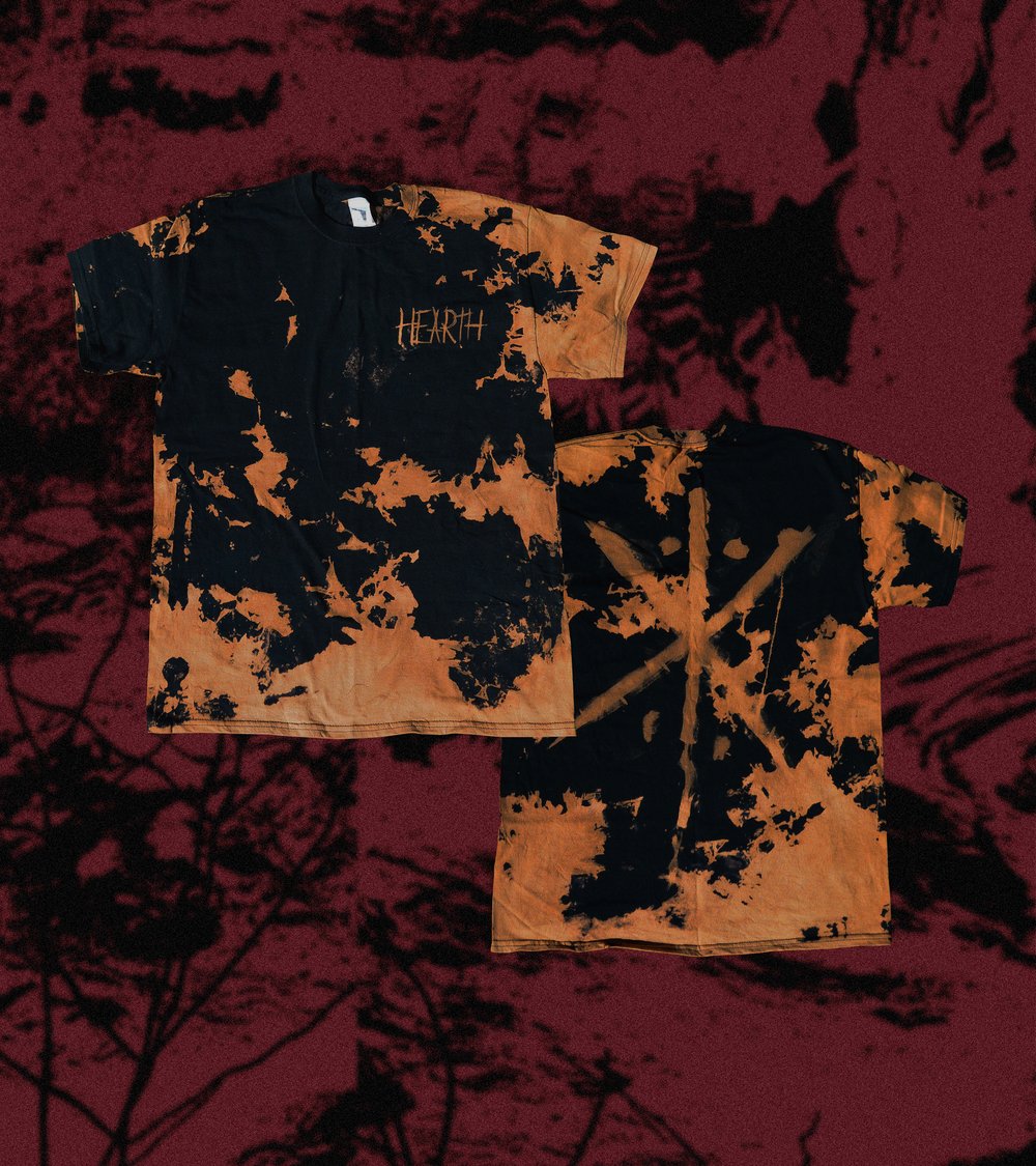 Image of Hearth Original Bleached T-shirt - Limited edition