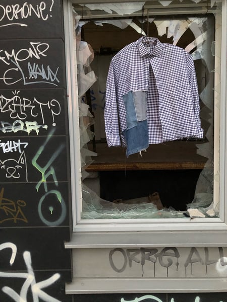 Image of PATCHWORK SHIRT