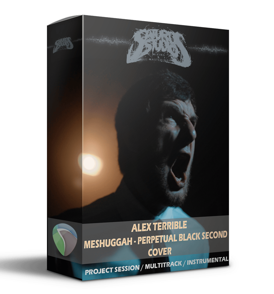 Image of ALEX TERRIBLE - Meshuggah - Perpetual Black Second (Project Session, Multitrack, Instrumental)
