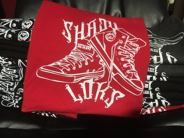 Image of shady loks "RED" T-shirt
