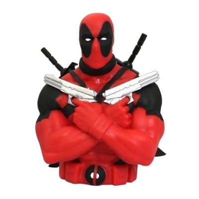 Venom/ Deadpool /Dr.Doom/ Ultron Bust Bank