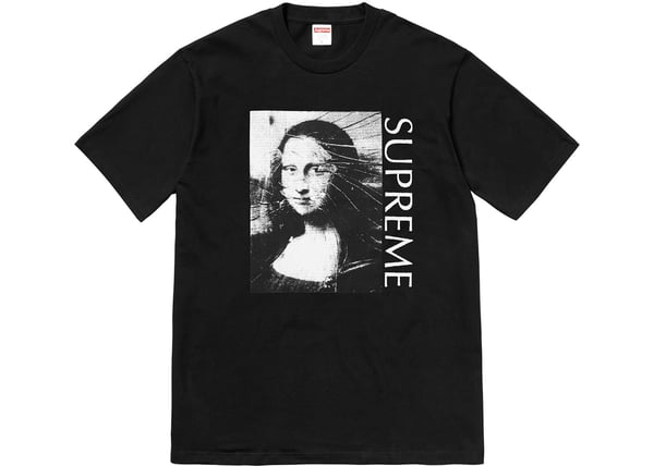 Image of Supreme Mona Lisa Tee Black
