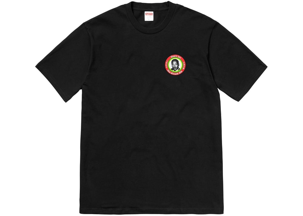 Image of Supreme MLK Dream Tee Black