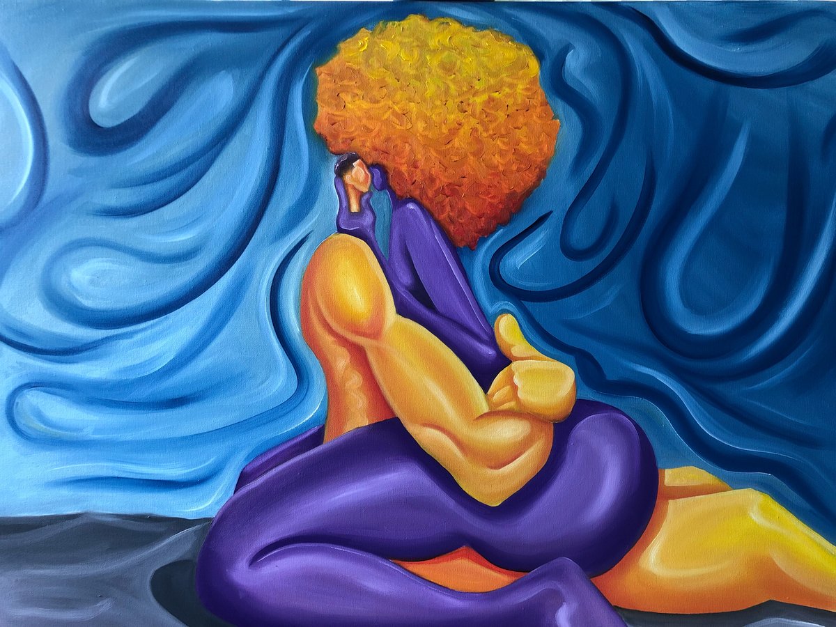 Image of "Boo'd Up" (Painting)