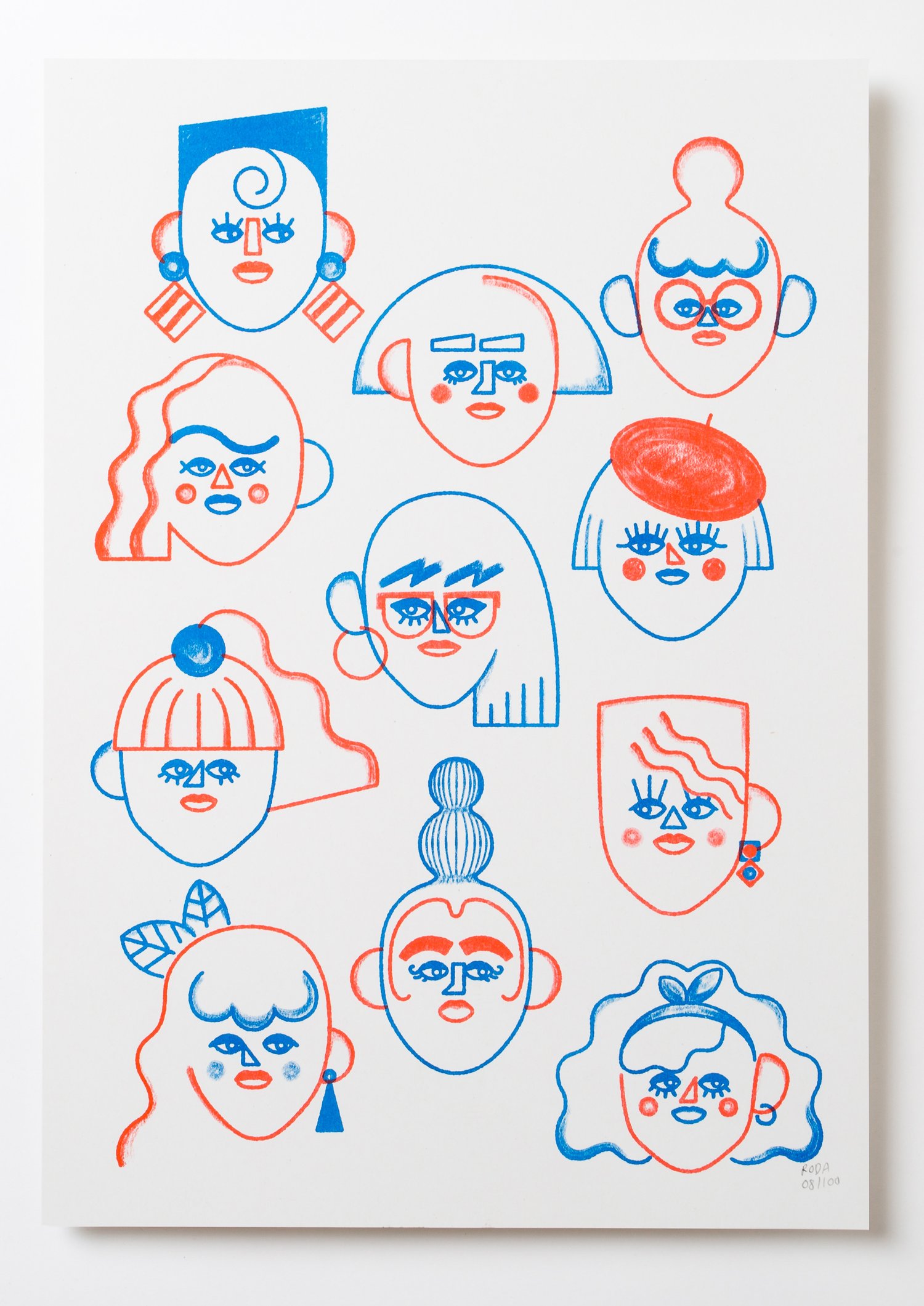 Personas - Risografia