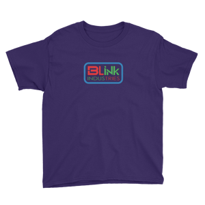 Image of Youth short sleeve - red green and blue logo