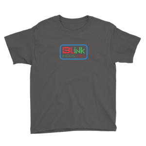 Image of Youth short sleeve - red green and blue logo