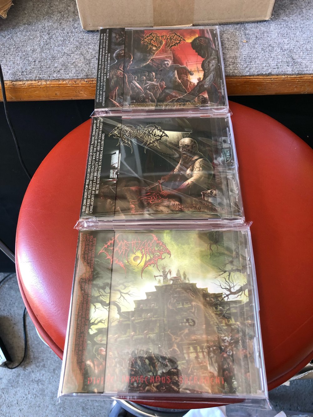 GORTUARY  CDs 