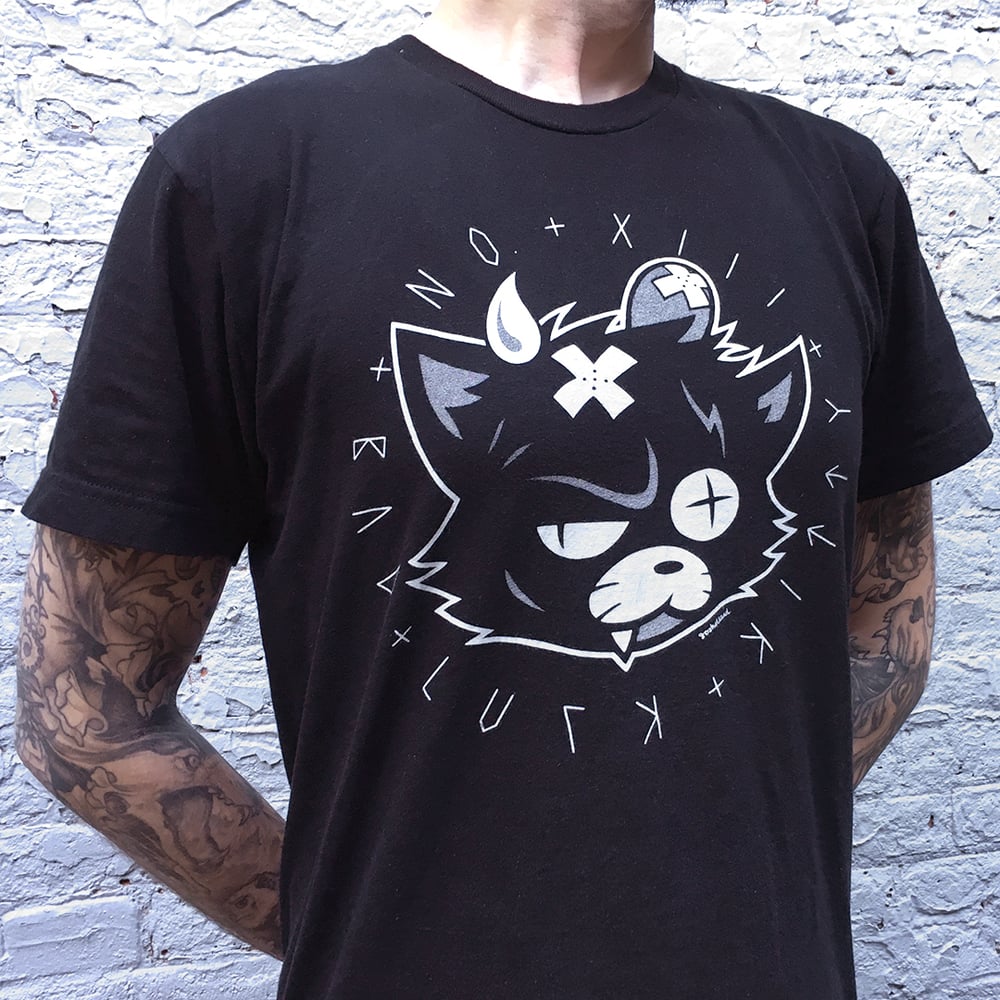 Image of BAD LUCK KITTY UNISEX TEE