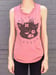 Image of LAST ONE! BAD LUCK KITTY WOMEN'S MUSCLE TANK