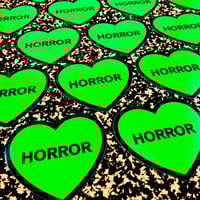 Image 1 of Horror Heart (Decal)