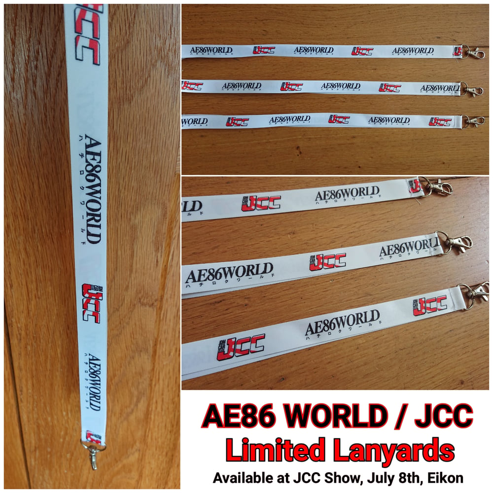 Image of AE86 WORLD / JCC Lanyard