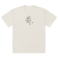 Image 3 of I see embroidered Oversized faded t-shirt