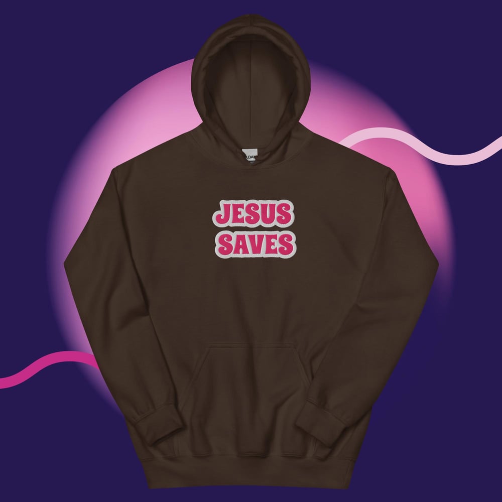 Image of JESUS SAVES HOODIE - WARM