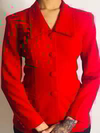 Image 2 of Exagerated Collar Blazer