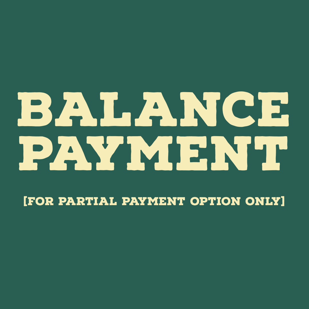 Image of Balance Payment ( for partial payments option only)