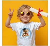 graduation blue t shirt 