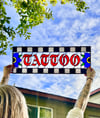 "Tattoo" shop sign