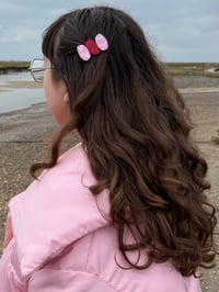 Image 1 of Jelly bean hair clips 