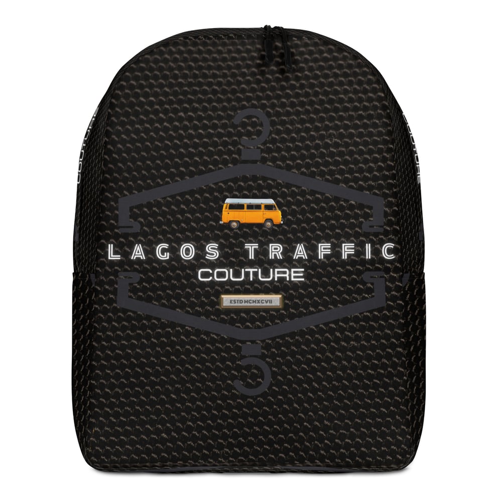 LAGOS TRAFFIC COUTURE LAPTOP TRAVELER'S BACKPACK (LTC LOGO II)