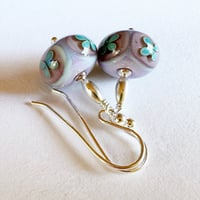 Image 4 of Folk Flower Earring - Pastel Pink