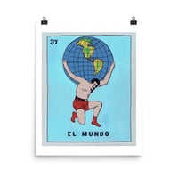 Image 1 of LOTERÍA EL MUNDO POSTER