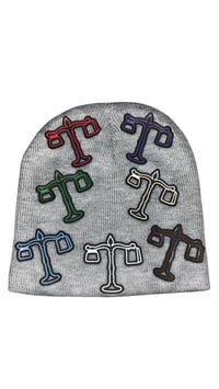 Heather Grey “PNH” Ribbed Beanie