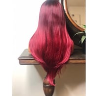 Image 3 of KATRINA| LONG STRAIGHT DEEP T PART LACE FRONT WIG 