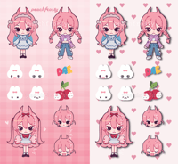 Image 2 of (Original Character) Dae Sticker Sheet 