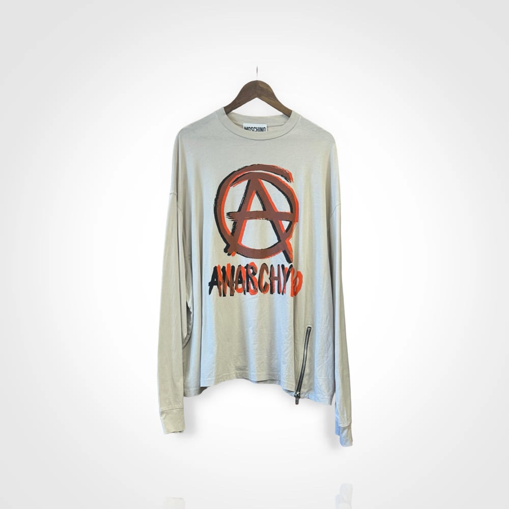 Image of Moschino Anarchy Logo Tee 