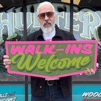 Image 1 of Walk Ins Welcome/ See Ya Later- Wood Cutout