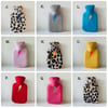 Lightning Bolt Cashmere Mini Hot Water Bottle