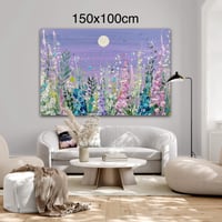 Image 4 of Custom Size Extra Large Art - Moon Garden