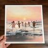 Morning Dip - Archive Quality Print