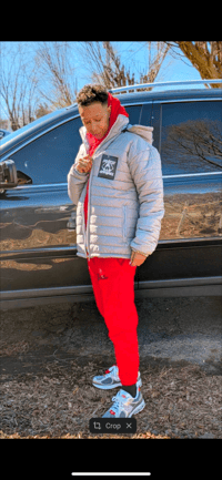 Image 3 of Sayless Apparel Puffer (Gray)