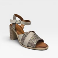 Image 3 of ROAMERS QUELLA SILVER GREY/LEOPARD