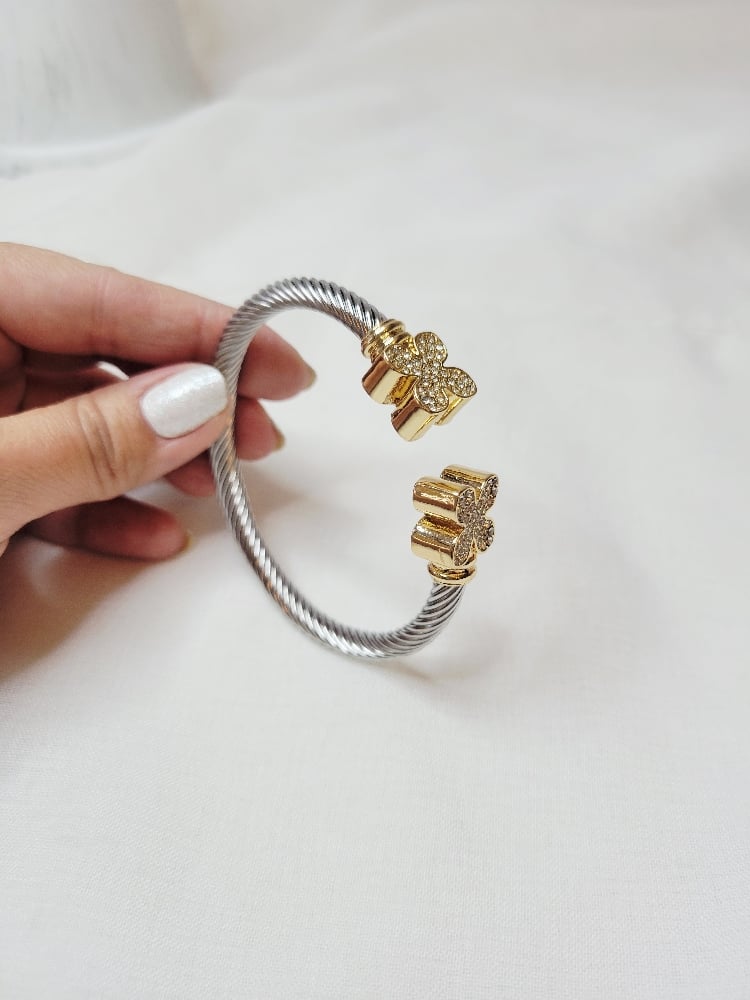 Image of Clover Cable Bracelet 