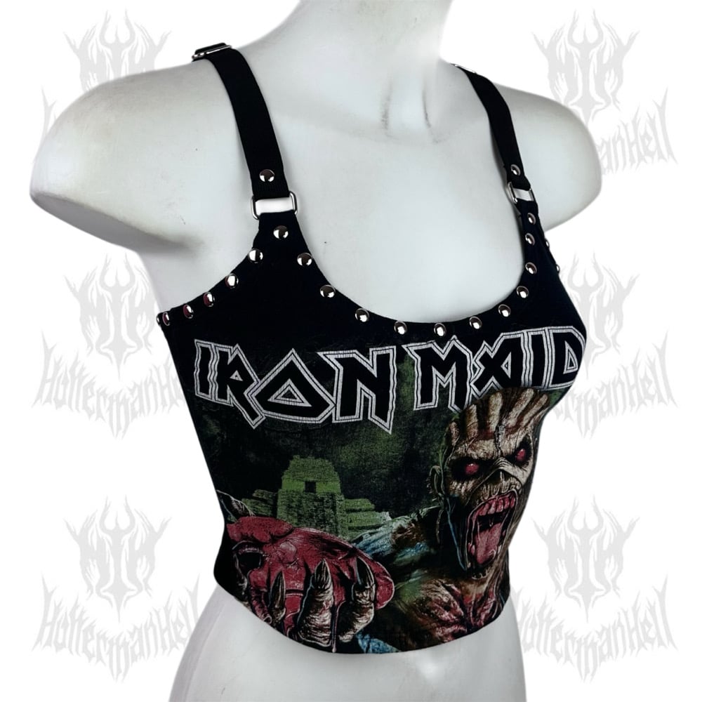Iron Maiden "Book Of Souls” Crop Top (SIZE XS)