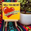 Will You Be My Valentina Sticker