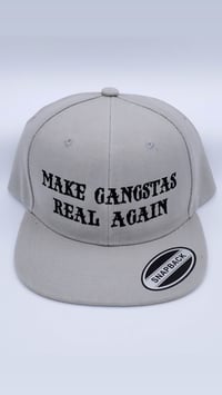 Image 4 of MAKE GANGSTAS REAL AGAIN  SNAPBACK WHITE