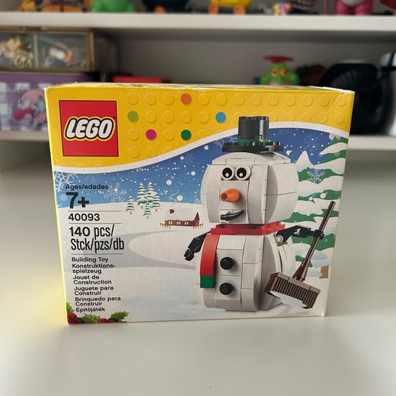 Image of LEGO NOEL BOHOMME DE NEIGE 